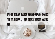 开云体育APP下载-丹麦羽毛球队绝地反击韩国羽毛球队，斯里坎特高光表现的简单介绍