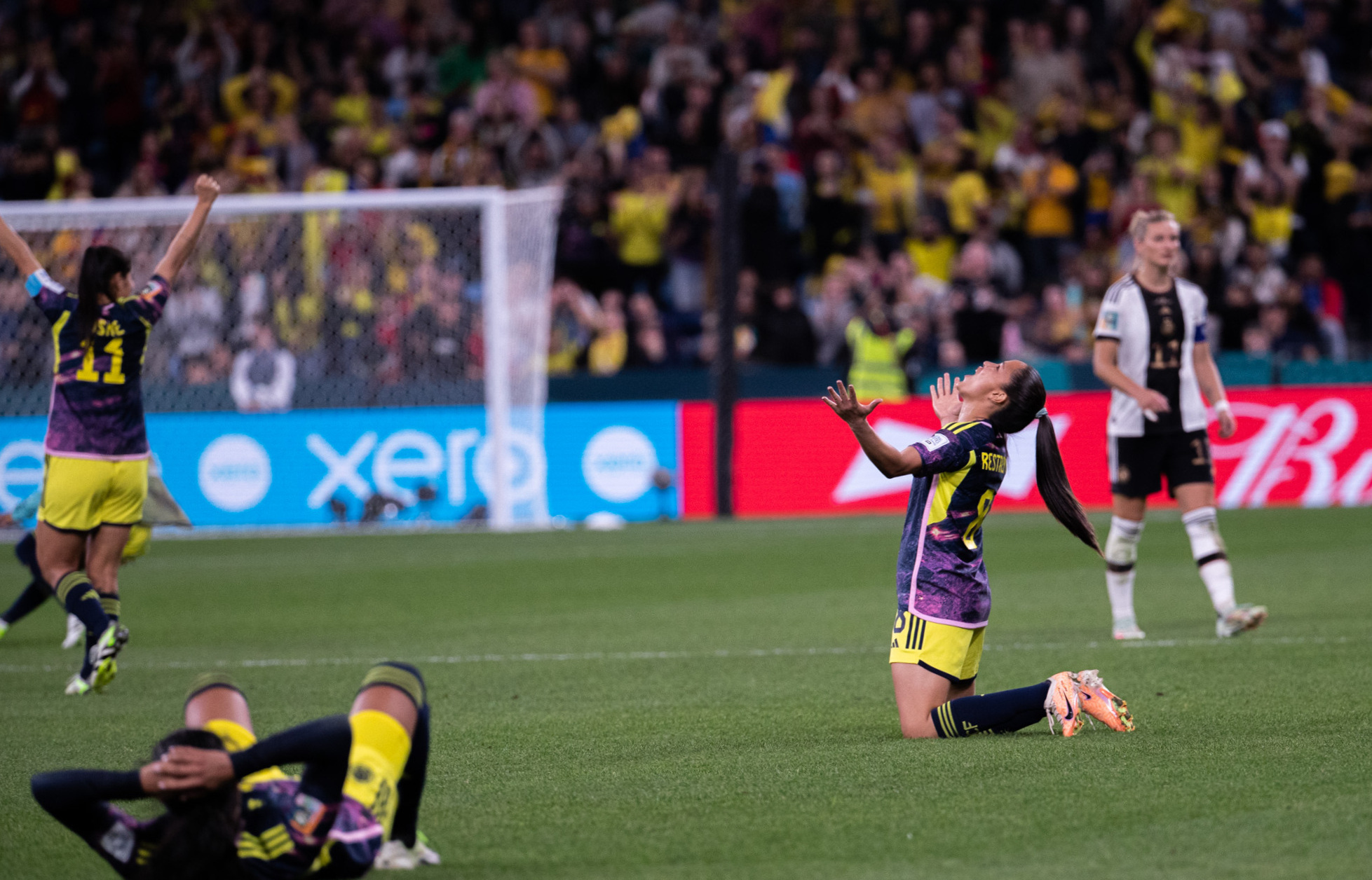 哥伦比亚队举行集训备战比赛 哥伦比亚队举行集训备战比赛